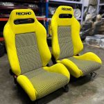 RECARO SR3 TOMCAT YELLOW SEATS
