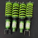BC Racing coilovers.